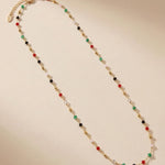 EIRA STRONG Waterproof 18K Gold Plated Long Necklace - Polished Stainless Steel - DANSK Copenhagen