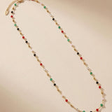 EIRA STRONG Waterproof 18K Gold Plated Long Necklace - Polished Stainless Steel - DANSK Copenhagen