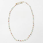 EIRA STRONG Waterproof 18K Gold Plated Long Necklace - Polished Stainless Steel - DANSK Copenhagen