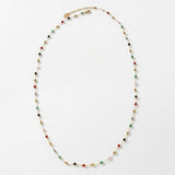 EIRA STRONG Waterproof 18K Gold Plated Long Necklace - Polished Stainless Steel - DANSK Copenhagen
