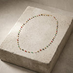 EIRA STRONG Waterproof 18K Gold Plated Long Necklace - Polished Stainless Steel - DANSK Copenhagen