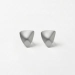 FRIDA Waterproof Silver Stainless Steel Post Earring - Brushed Finish - DANSK Copenhagen