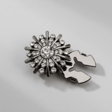 Ingunn Clear CZ Multi Star Button Cover 21x21mm -DNSK Copenhagen