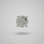 Ingunn Clear CZ Statement Stone Button Cover 20x20mm -DNSK Copenhagen