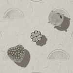 Ingunn Clear CZ Statement Stone Button Cover 20x20mm -DNSK Copenhagen
