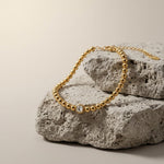 Joy Waterproof Clear CZ & Ball Bracelet 18K Gold Plating - DANSK Copenhagen