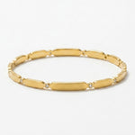 Joy Waterproof Clear CZ Delicate Bangle 18K Gold Plating - DANSK Copenhagen