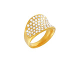Joy Waterproof Clear Multi CZ Ring 18K Gold Plating - DANSK Copenhagen
