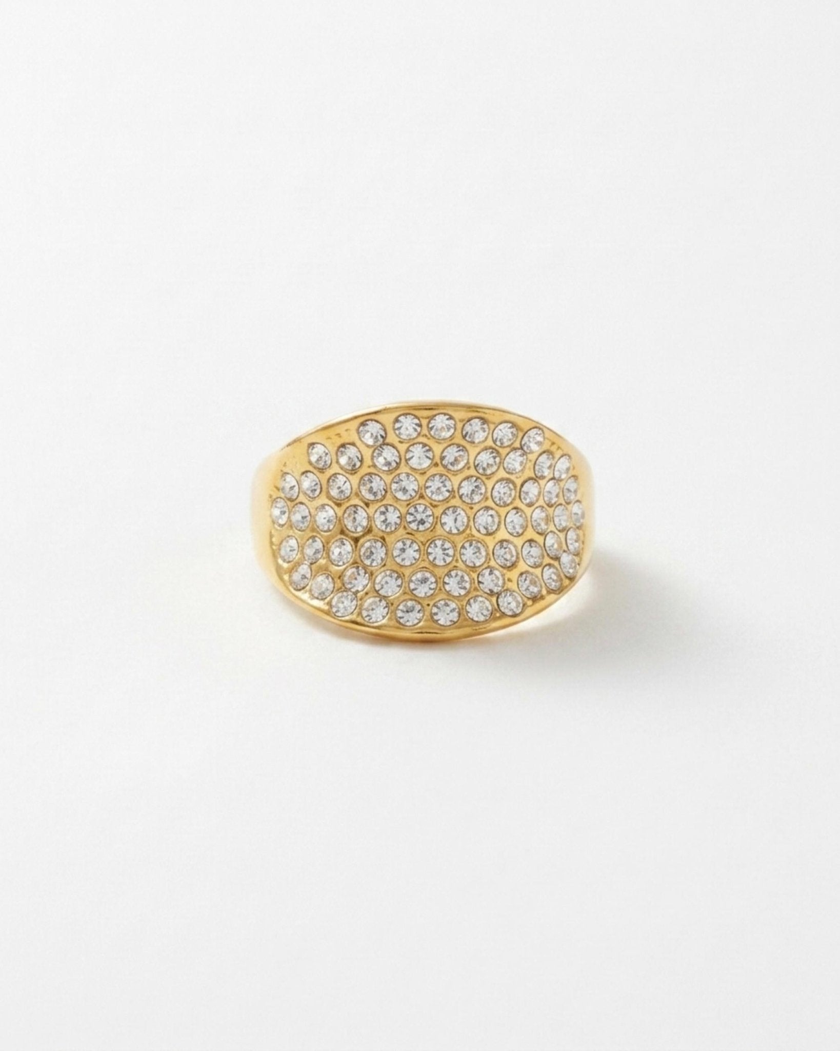 Joy Waterproof Clear Multi CZ Ring 18K Gold Plating - DANSK Copenhagen