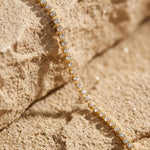 Joy Waterproof CZ Crystal Bracelet 18K Gold Plating - DANSK Copenhagen