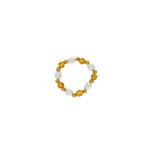 Joy Waterproof Elastic Pearl Mix Ring 18K Gold Plating - DANSK Copenhagen