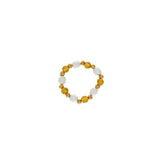 Joy Waterproof Elastic Pearl Mix Ring 18K Gold Plating - DANSK Copenhagen