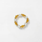 Joy Waterproof Elastic Pearl Mix Ring 18K Gold Plating - DANSK Copenhagen