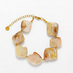Joy Waterproof Natural Shell Bracelet 18K Gold Plating - DANSK Copenhagen