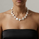 Joy Waterproof Short Natural Shell Necklace 18K Gold Plating - DANSK Copenhagen