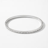 Joy Waterproof Slim CZ Bangle Silver Plating - DANSK Copenhagen