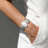 KLARA Waterproof Silver Stainless Steel Bracelet - Brushed Finish - DANSK Copenhagen