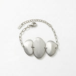 KLARA Waterproof Silver Stainless Steel Bracelet - Brushed Finish - DANSK Copenhagen