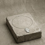 KLARA Waterproof Silver Stainless Steel Long Necklace - Brushed Finish - DANSK Copenhagen
