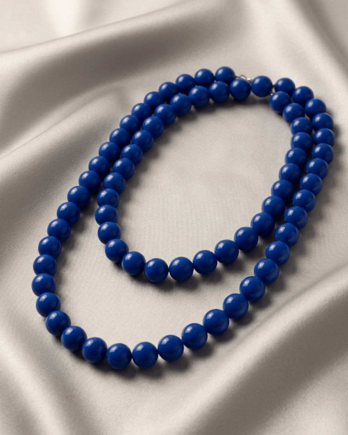 Lisa 2in1 Resin Necklaces Blue -DNSK Copenhagen