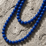 Lisa 2in1 Resin Necklaces Blue -DNSK Copenhagen