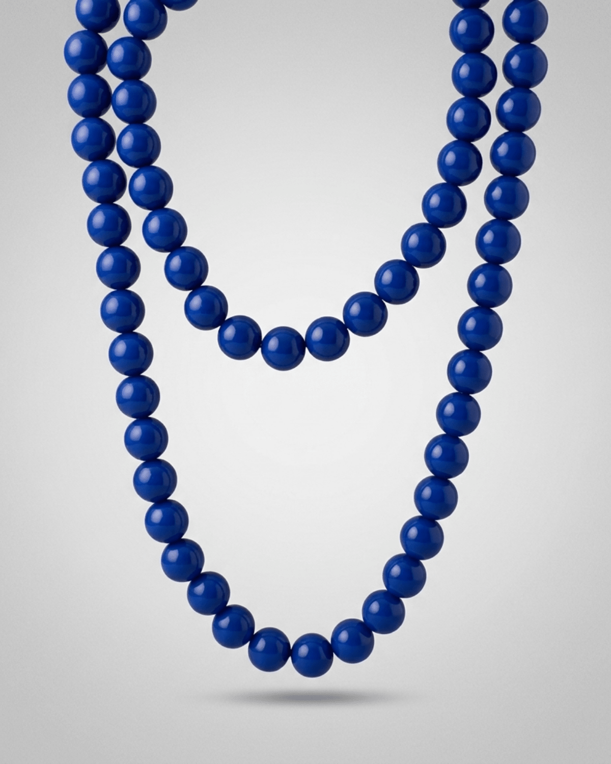 Lisa 2in1 Resin Necklaces Blue -DNSK Copenhagen
