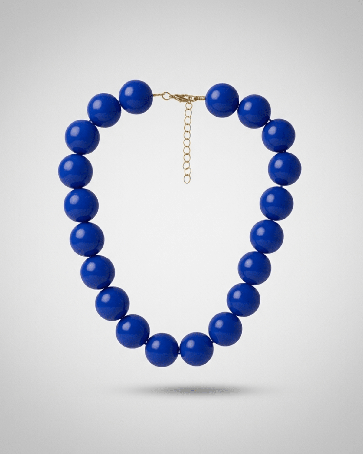 Lisa 2in1 Resin Necklaces Blue -DNSK Copenhagen