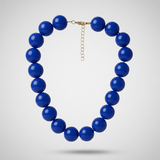 Lisa 2in1 Resin Necklaces Blue -DNSK Copenhagen