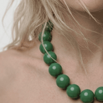 Lisa 2in1 Resin Necklaces Green -DNSK Copenhagen