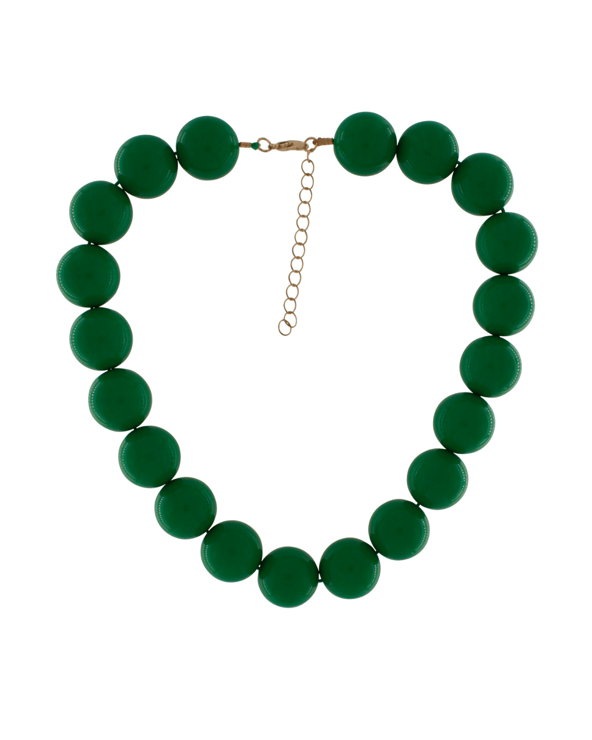 Lisa 2in1 Resin Necklaces Green -DNSK Copenhagen