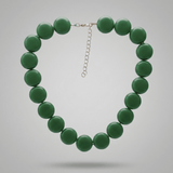 Lisa 2in1 Resin Necklaces Green -DNSK Copenhagen
