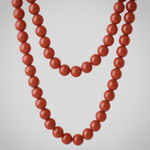 Lisa 2in1 Resin Necklaces Red -DNSK Copenhagen