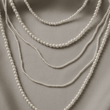 Lisa Long Statement Multi Pearl Necklace -DNSK Copenhagen