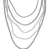 Lisa Long Statement Multi Pearl Necklace -DNSK Copenhagen