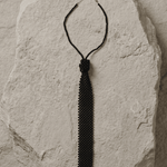 Lisa Neck Tie Black Pearls Adjustable -DNSK Copenhagen