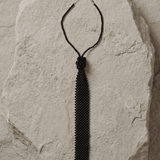Lisa Neck Tie Black Pearls Adjustable -DNSK Copenhagen