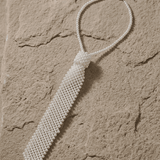 Lisa Neck Tie Cream Pearls Adjustable -DNSK Copenhagen