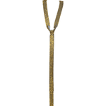 Lisa Neck Tie Matte Gold Plating Adjustable -DNSK Copenhagen