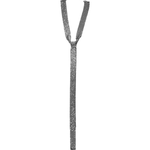 Lisa Neck Tie Matte Silver Plating Adjustable -DNSK Copenhagen