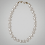 Lisa Short Statement Pearl 18 mm Waist Chain 40 cm -DNSK Copenhagen