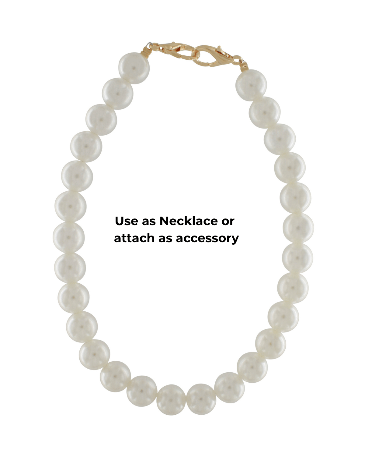 Lisa Short Statement Pearl 18 mm Waist Chain 40 cm -DNSK Copenhagen