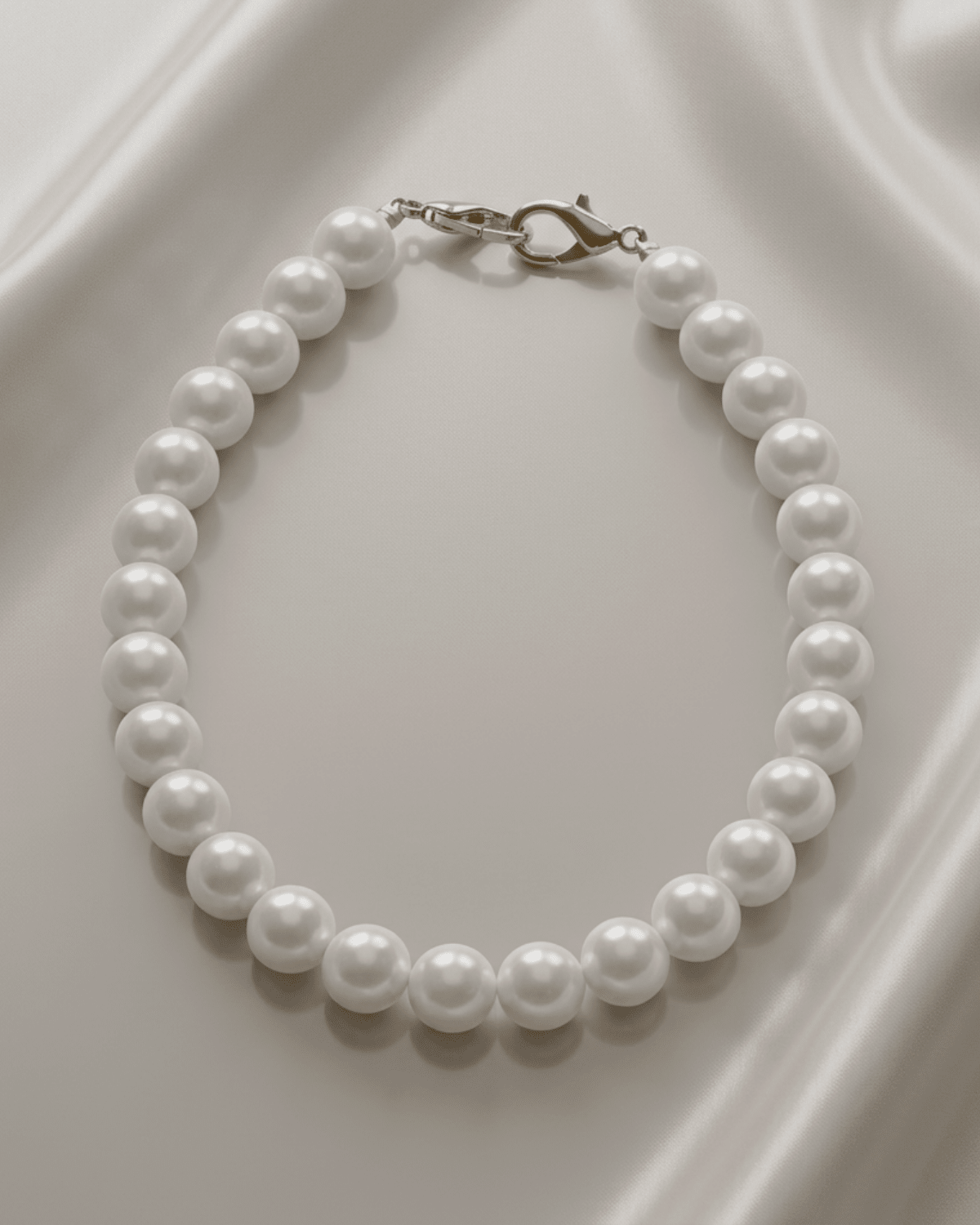 Lisa Short Statement Pearl 18 mm Waist Chain 40 cm -DNSK Copenhagen