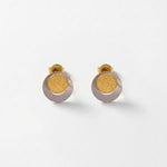 LIV Waterproof 18K Gold Plated 2in1 Open Earring – Brushed/Sanded Stainless Steel - DANSK Copenhagen