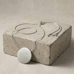 LIV Waterproof 18K Gold Plated Statement Necklace – Adjustable Chain & Brushed/Sanded Stainless Steel - DANSK Copenhagen