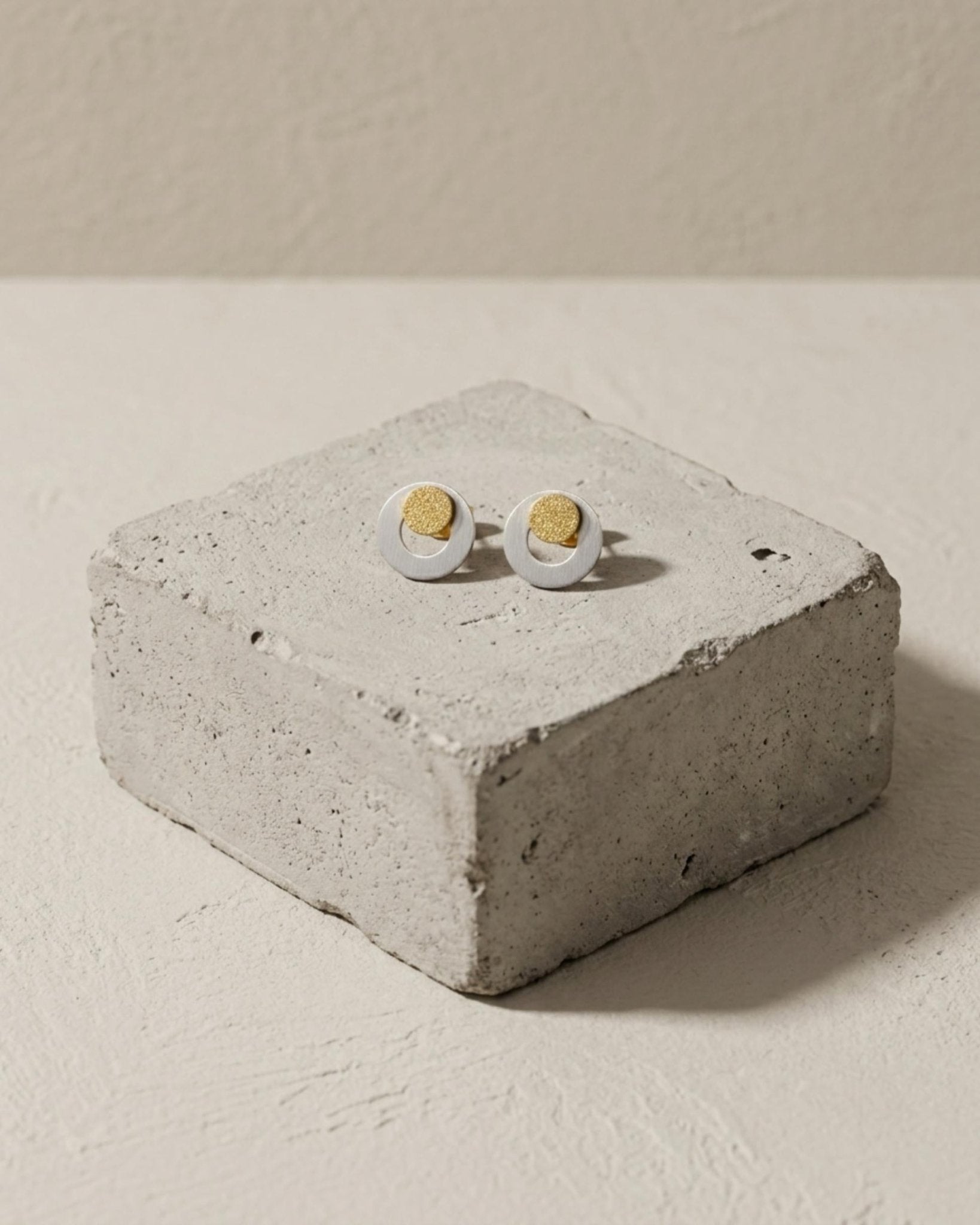 LIV Waterproof Silver Stainless Steel Multi Dot Earrings – Brushed/Sanded Finish - DANSK Copenhagen