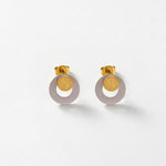 LIV Waterproof Silver Stainless Steel Multi Dot Earrings – Brushed/Sanded Finish - DANSK Copenhagen