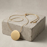 LIV Waterproof Silver Stainless Steel Statement Necklace – Adjustable Chain & Brushed/Sanded Finish - DANSK Copenhagen