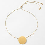 LIV Waterproof Silver Stainless Steel Statement Necklace – Adjustable Chain & Brushed/Sanded Finish - DANSK Copenhagen