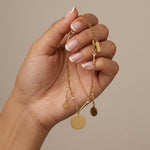 NORA Waterproof 18K Gold Plating Bracelet – Brushed Stainless Steel - DANSK Copenhagen