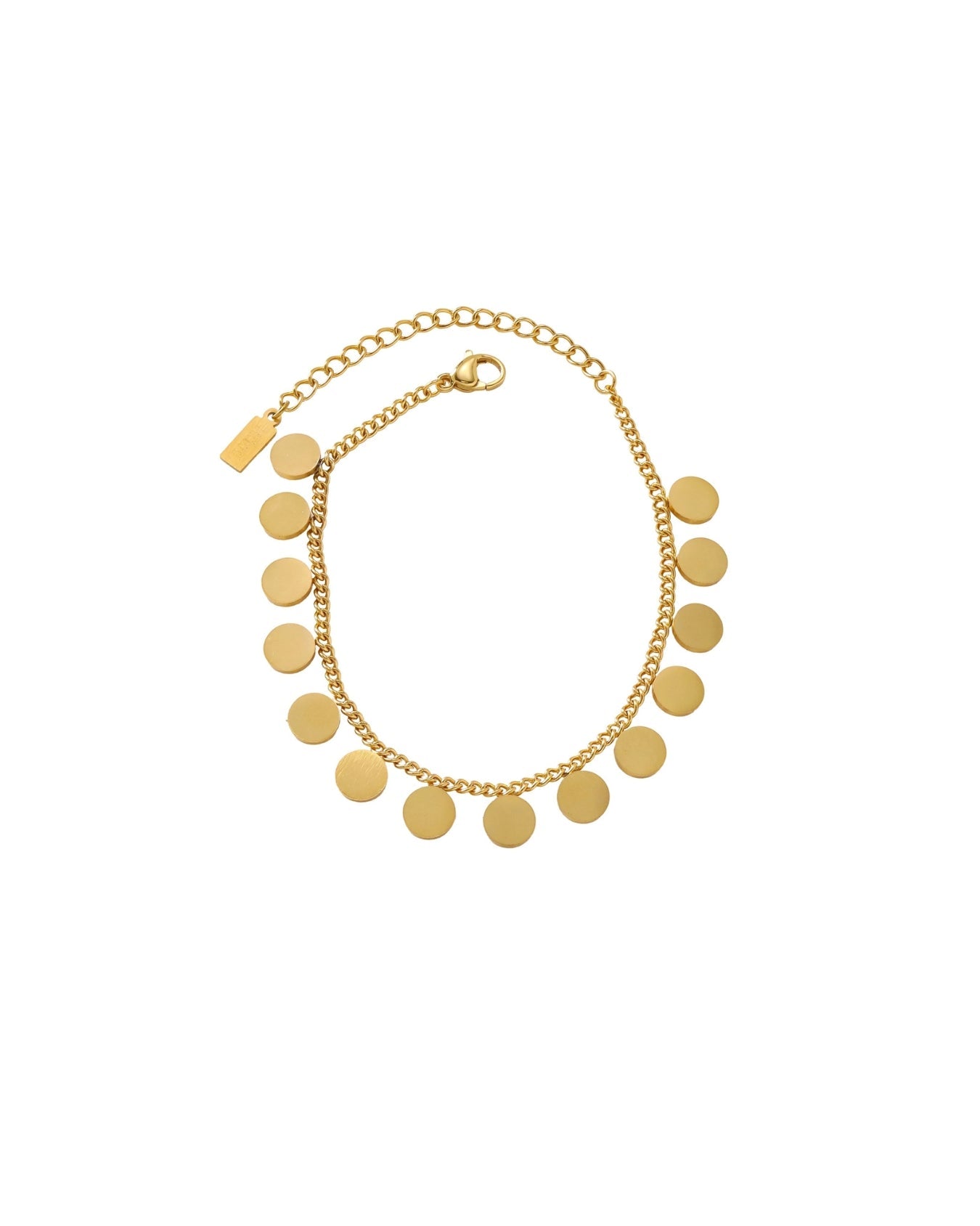 NORA Waterproof 18K Gold Plating Multi Bracelet – Brushed Stainless Steel - DANSK Copenhagen
